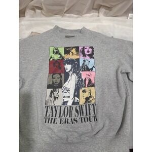 Taylor Swift Official " The Eras Tour " women's adult Crewneck Sweatshirt Size S